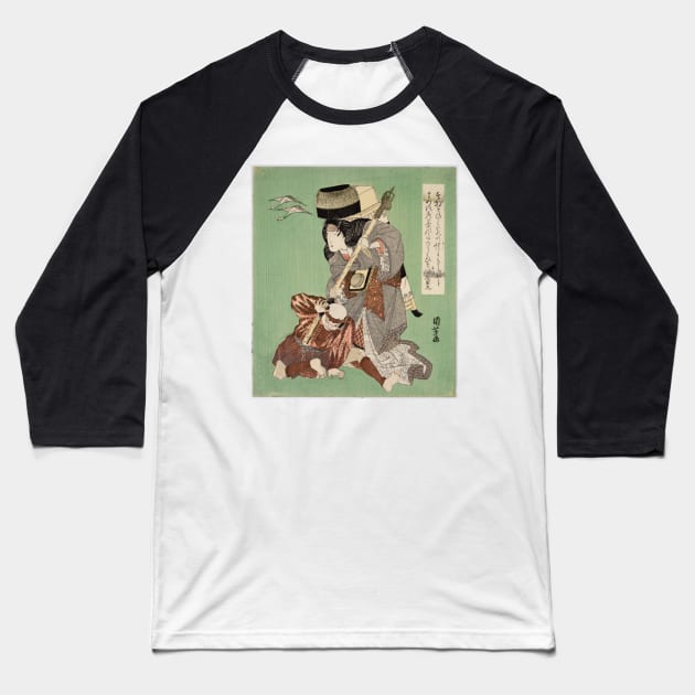 Kabuki players - Japan Baseball T-Shirt by CozyCanvas